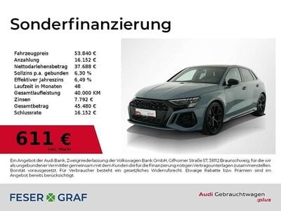 Usata Audi RS3 Sport 400 CV (294 kW) 2023 Grigio Berlina