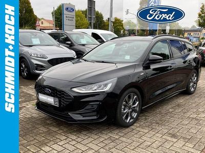 Obsidianschwarz (schwarz) Gebraucht 2024 Ford Focus ST-Line X Limousine | 24.950 € (Fairer Preis)