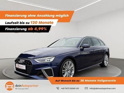 Navarrablau Gebraucht 2020 Audi A4 S-Line Kombi | 23.750 € (Fairer Preis)
