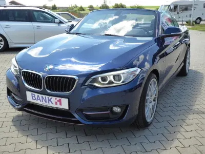 Gebraucht BMW 225 Sport Line 224 PS (164 kW) 2015 Blau Cabrio