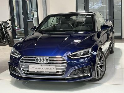 Gebraucht Audi A5 Cabriolet S-Line 190 PS (139 kW) 2019 Blau Cabrio