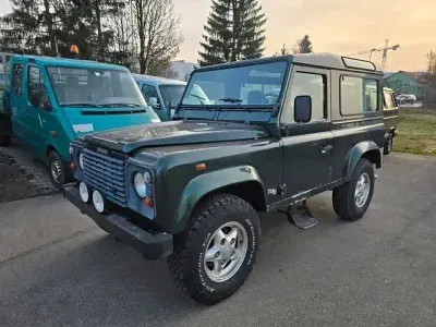 Brugt Land Rover Defender S 122 HK (89 kW) 2001 Grøn Stationcar