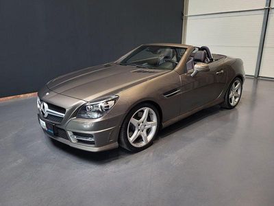 Gebraucht Mercedes SLK250 AMG 204 PS (150 kW) 2013 Indiumgrau Cabrio