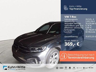 Second-hand VW T-Roc R-line 150 CP (110 kW) 2025 Gri SUV