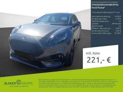 Gebraucht Ford Puma ST-Line 125 PS (91 kW) 2021 Magneticgrau (metallic) SUV