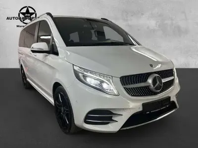 Gebraucht Mercedes V220 AMG line 163 PS (119 kW) 2019 Weiß Van / Kleinbus