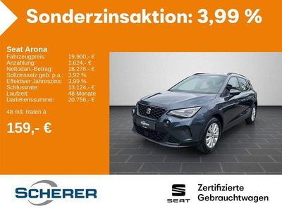 Gebraucht Seat Arona Style 116 PS (85 kW) 2024 Magnetic grau metallic (metallic) SUV
