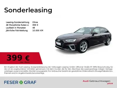 Używany Audi A4 S-Line 204 KM (150 kW) 2022 Czerwony Kombi