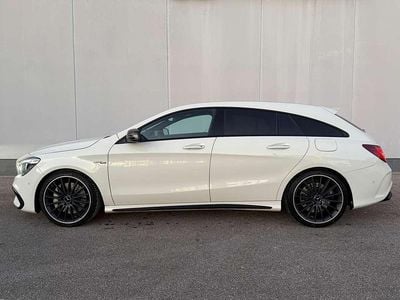 Gebraucht Mercedes CLA45 AMG Shooting Brake AMG 381 PS (280 kW) 2018 Weiß Kombi
