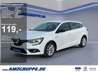 Gebraucht Renault Mégane GrandTour LIMITED 132 PS (97 kW) 2017 Weiss uni Kombi
