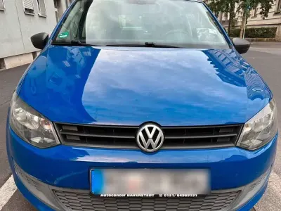Gebraucht VW Polo Trendline 60 PS (44 kW) 2010 Blau Kleinwagen