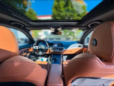Gebraucht BMW 320 Sport Line 190 PS (139 kW) 2022 Blau Kombi