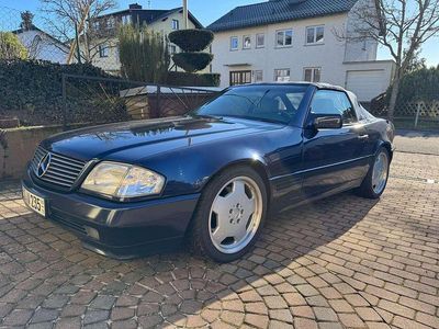 Gebraucht Mercedes SL500 AMG 320 PS (235 kW) 1995 Blau Cabrio