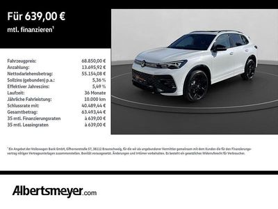 Weiß Neu 2025 VW Tiguan R-line SUV | 68.850 €