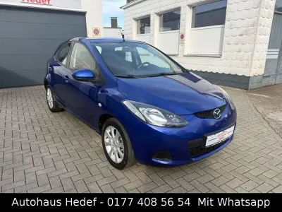 Gebraucht Mazda 2 Independence 75 PS (55 kW) 2008 Blau Kleinwagen