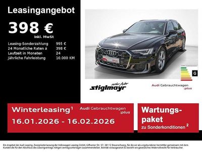 Mythosschwarz metallic Gebraucht 2024 Audi A6 S-Line Kombi | 51.190 € (Fairer Preis)
