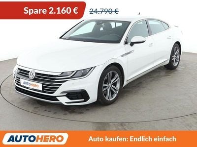 Gebraucht VW Arteon R-line 190 PS (139 kW) 2019 Weiß Kleinwagen