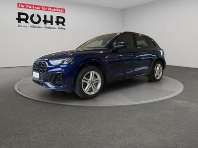 Gebraucht Audi Q5 S-Line 204 PS (150 kW) 2022 Navarrablau metallic SUV