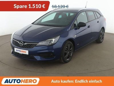 Gebraucht Opel Astra Design & Tech 145 PS (106 kW) 2022 Blau Kombi