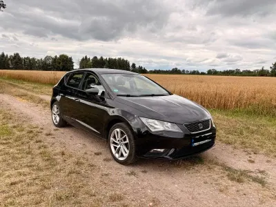 Gebraucht Seat Leon Style 150 PS (110 kW) 2013 Schwarz Limousine