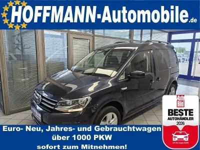 Gebraucht VW Caddy Comfortline 125 PS (91 kW) 2017 Blau Van / Kleinbus