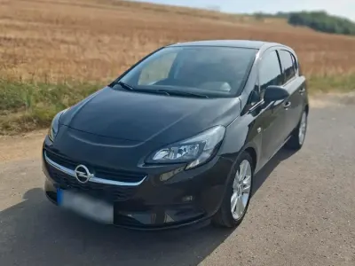 Gebraucht Opel Corsa Selection 90 PS (66 kW) 2016 Schwarz Kleinwagen