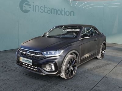 Gebraucht VW T-Roc Cabriolet R-line 150 PS (110 kW) 2024 Schwarz Cabrio