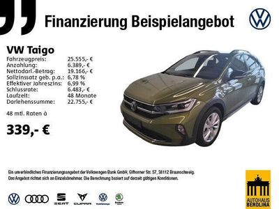 Second-hand VW Taigo R 150 CP (110 kW) 2024 Verde SUV