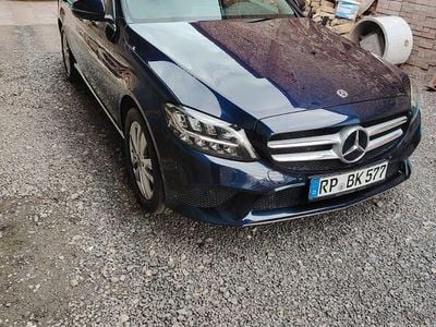 Blau Gebraucht 2020 Mercedes C200 Avantgarde Limousine | 24.900 € (Guter Preis)
