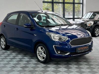 Gebraucht Ford Ka Plus Cool & Sound Edition 86 PS (63 kW) 2017 Blau Kleinwagen