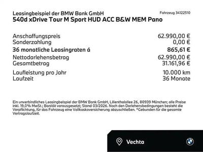 Gebraucht BMW 540 M Sport 286 PS (210 kW) 2025 Sophistograu (grau) Kombi