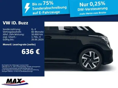 Neu VW ID. Buzz GTX 250 kW (340 PS) 2026 Schwarz Van / Kleinbus