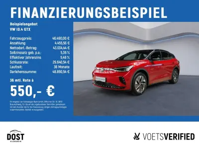 Gebraucht VW ID.4 GTX 250 kW (340 PS) 2025 Rot SUV