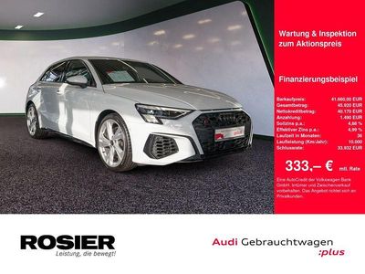 Gebraucht Audi S3 Business 310 PS (228 kW) 2024 Weiss / gletscherweiss Limousine