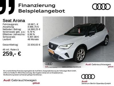 Gebraucht Seat Arona FR 110 PS (80 kW) 2024 Weiß SUV