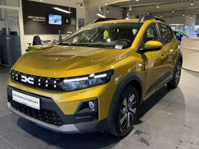 Nowe Dacia Sandero Expression 110 KM (80 kW) 2025 Żółty Sedan/Limuzyna