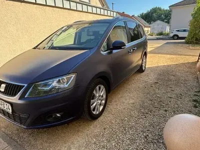 Gebraucht Seat Alhambra 140 PS (102 kW) 2014 Blau Van / Kleinbus