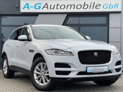 Gebraucht Jaguar F-Pace Portfolio 179 PS (131 kW) 2020 Glacier white/yulong white SUV