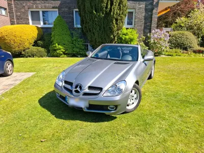 Usata Mercedes SLK200 184 CV (135 kW) 2008 Argento Cabrio
