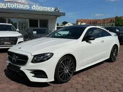 Gebraucht Mercedes E400 AMG line 333 PS (244 kW) 2017 Polarweiss Coupé
