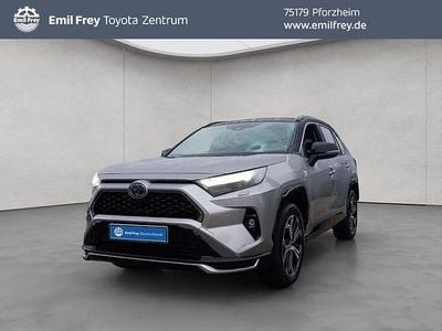 Gebraucht Toyota RAV4 Hybrid Style 306 PS (225 kW) 2024 Lichtsilber metallic / dach schwarz SUV