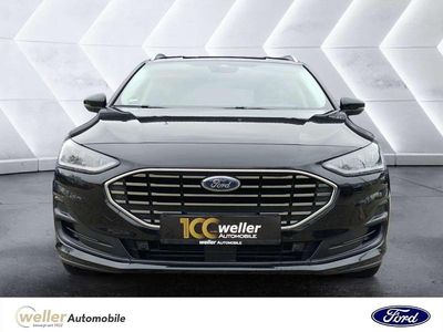 Gebraucht Ford Focus Titanium 125 PS (91 kW) 2023 Obsidianschwarz metallic Kombi