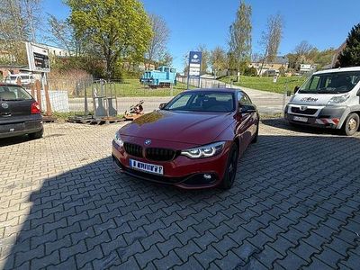 Begagnad BMW 430 Shadowline 252 HK (185 kW) 2016 Röd Sportkupé