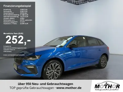 Gebraucht Skoda Scala Tour 116 PS (85 kW) 2025 Raceblau Kleinwagen