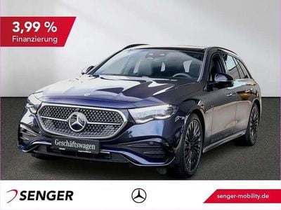 Gebraucht Mercedes E300 AMG 197 PS (144 kW) 2025 Lack nautikblau Kombi