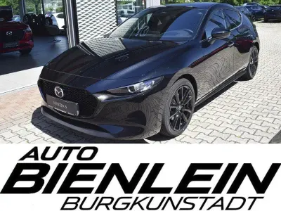 Neu Mazda 3 Homura-Line 140 PS (102 kW) 2025 Schwarz Limousine