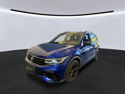 Gebraucht VW Tiguan R-line 200 PS (147 kW) 2021 Blau SUV