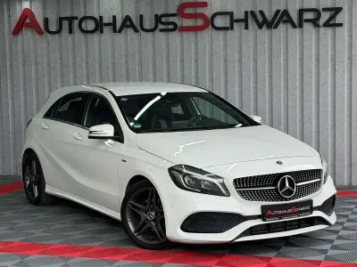 Gebraucht Mercedes A180 AMG Edition 122 PS (89 kW) 2017 Calcitweiss  unilack Kleinwagen