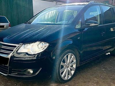 Gebraucht VW Touran R-line 140 PS (102 kW) 2009 Schwarz Van / Kleinbus
