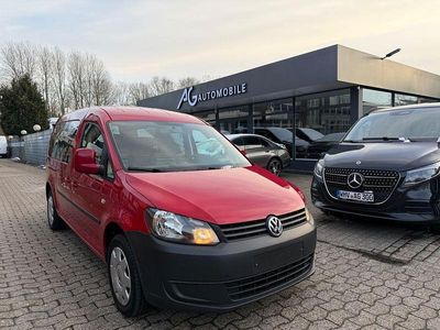 Gebraucht VW Caddy Maxi Trendline 102 PS (75 kW) 2013 Rot Van / Kleinbus